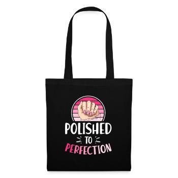 Nail Tech Manicure Nail Technician - Tote Bag - black - Front