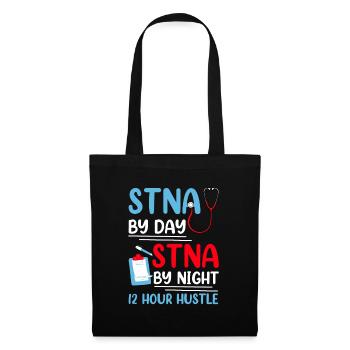 STNA Certified Nursing Assistant - Tote Bag - black - Front