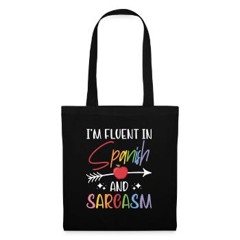 Spanish Teacher Maestra Bilingual Teacher - Tote Bag - black - Front