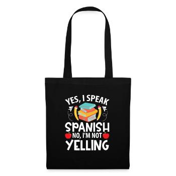 Spanish Teacher Maestra Bilingual Teacher - Tote Bag - black - Front
