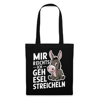 Donkey Donkey Mule Muli - Tote Bag - black - Front