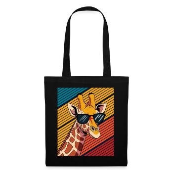 Giraffe Animal Africa Giraffes - Tote Bag - black - Front