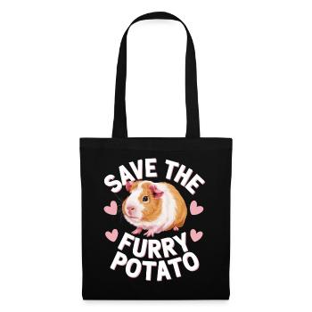 Guinea pig - Tote Bag - black - Front