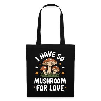 Mushroom Mushrooms Funghi Mushroom - Tote Bag - black - Front