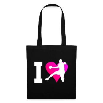 Handball Hommes Jeux de Handball Femmes Handball - Sac en tissu - noir - Devant
