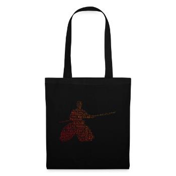 Men's Aikido Aikidoka Women's Martial Arts Martial Arts Martial Arts - Tote Bag - black - Front