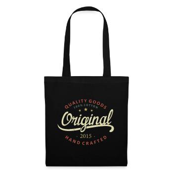 Original 2015 Cadeau D'anniversaire 2015 - Sac en tissu - noir - Devant