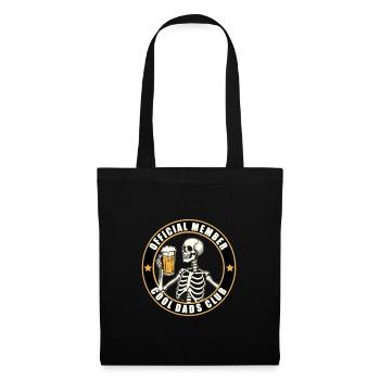 Cool Dads Club - Membre officiel - Sac en tissu - noir - Devant