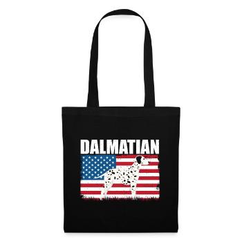 Dalmate - Sac en tissu - noir - Devant