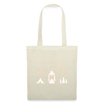 Campeur heureux - Sac en tissu - nature - Devant
