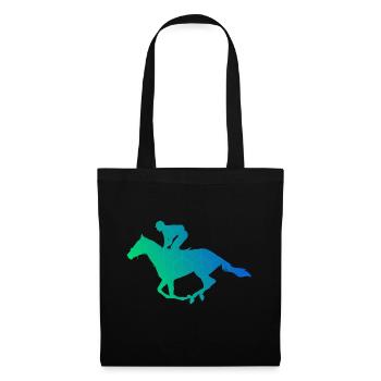 Équitation Équitation Équitation Hommes - Sac en tissu - noir - Devant