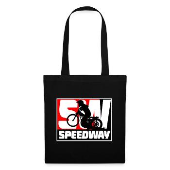 Speedway - Motorcycle Speedway - Stoffbeutel - Schwarz - Vorne