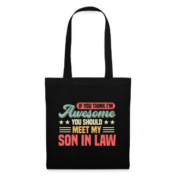 Rencontrez mon gendre - Sac en tissu - noir - Devant