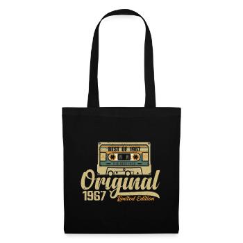 Original 1967 Vintage - 1967 Birthday Gift - Tote Bag - black - Front
