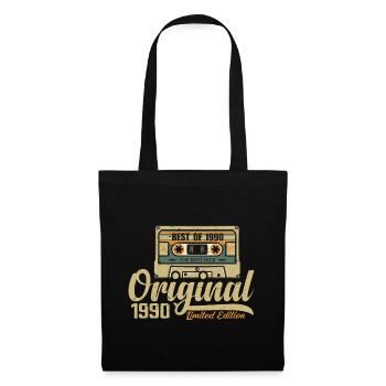 Original 1990 Vintage - Cadeau D’anniversaire 1990 - Sac en tissu - noir - Devant