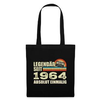 Légendaire depuis 1964 - absolument unique - Sac en tissu - noir - Devant