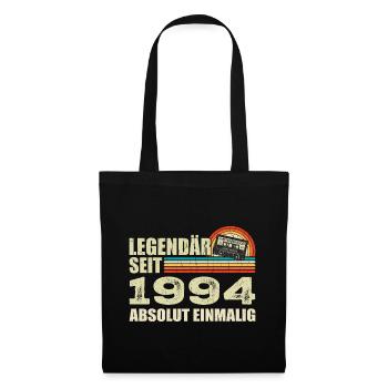 Légendaire depuis 1994 - absolument unique - Sac en tissu - noir - Devant
