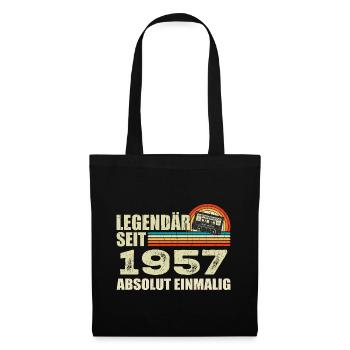 Legendary since 1957 - absolutely unique - Tote Bag - black - Front