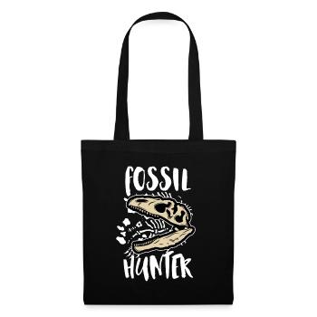 Fossil Hunter T-Rex archaeologist archeology Dino - Tote Bag - black - Front