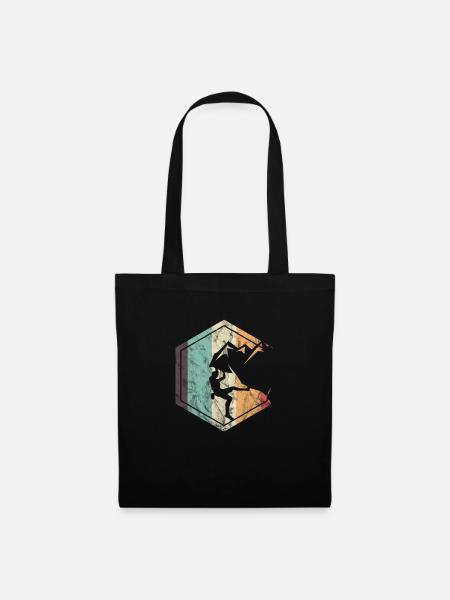 Escalade Randonnée en montagne Randonneur Sports extrêmes - Sac en tissu - noir