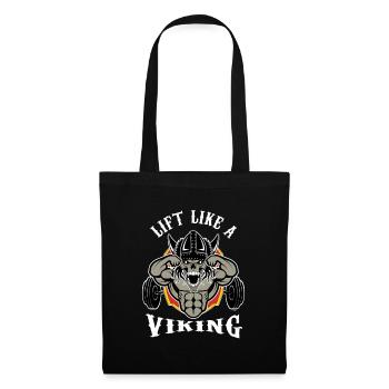Bodybuilder Gym Weightlifting Workout Fitness - Tote Bag - black - Front