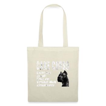 Cane Corso Dog Funny Saying Bite Beating - Tote Bag - nature - Front