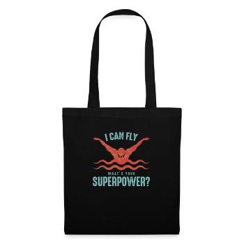 Swimming Team Swimmers I Can Fly What's Your - Tote Bag - black - Front