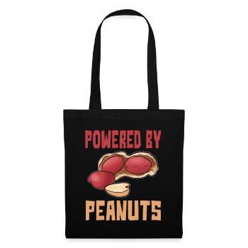 Amant de cacahuète alimenté par des cacahuètes - Sac en tissu - noir - Devant