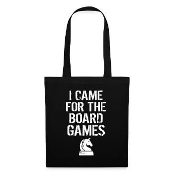 Board Gamer Came for Board Games - Tote Bag - black - Front