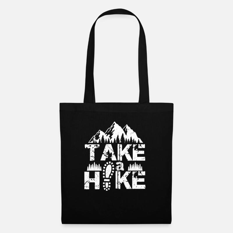 hike - Tote Bag - black