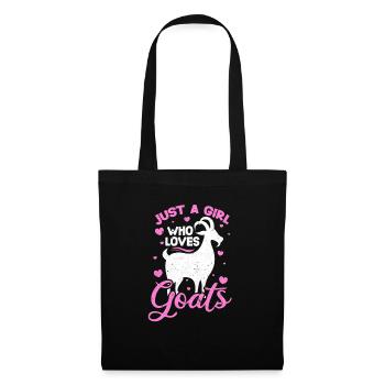 goat - Tote Bag - black - Front