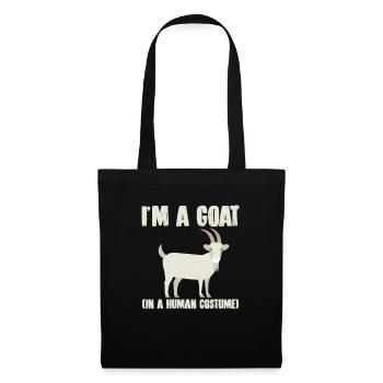 goat - Tote Bag - black - Front