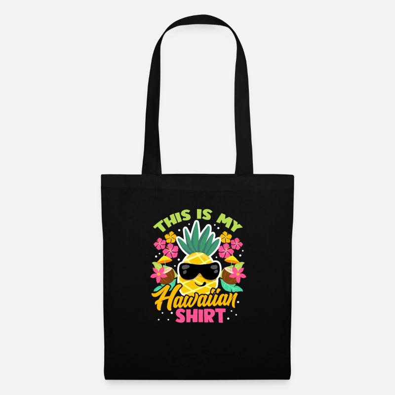 Hawaii pineapple - Tote Bag - black