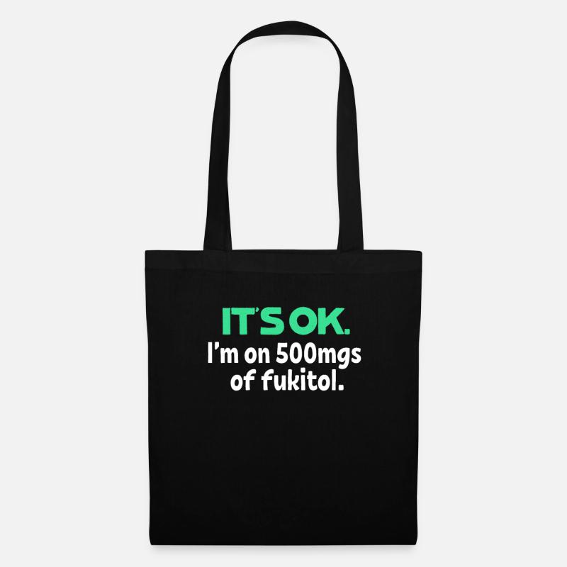 sarcasm - Tote Bag - black