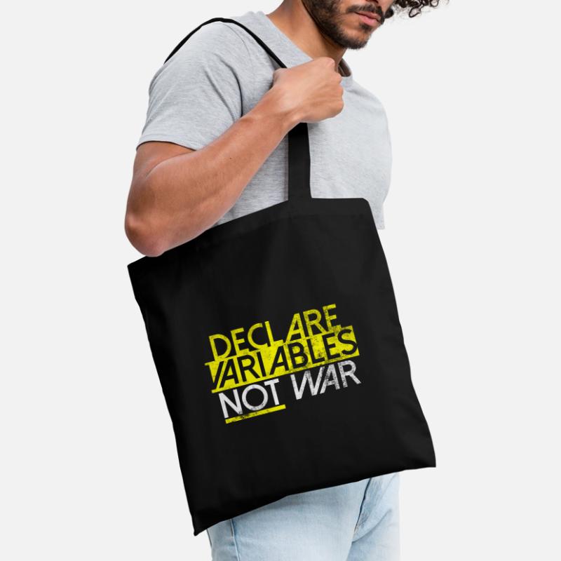 Declare Variables Developer Software Nerd Tote Bag
