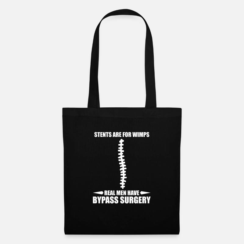 Opération Bypass Surgery Physio OP Gift - Sac en tissu - noir