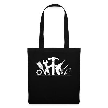 Repair Tools Mechanic Repair Gift - Tote Bag - black - Front