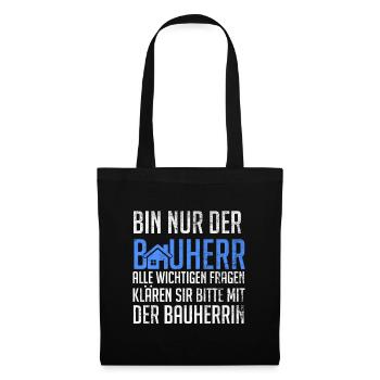 Client Builder Site supervisor - Tote Bag - black - Front