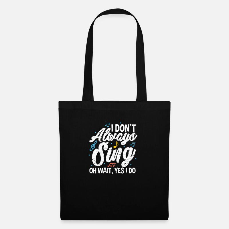 To sing - Tote Bag - black