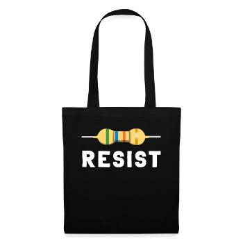 Résistance Électronique Ingénierie Physique - Sac en tissu - noir - Devant