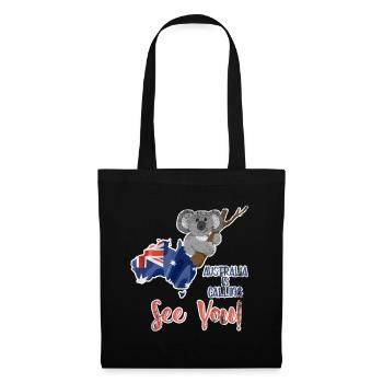 Australia Koala Bear Travel - Tote Bag - black - Front