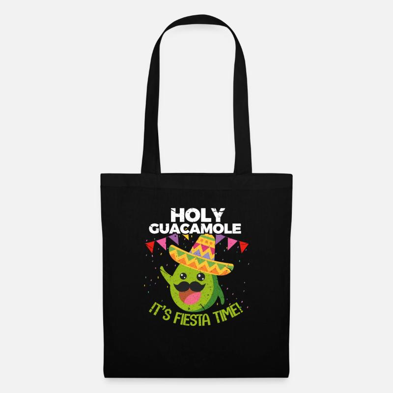 Avocado mexico - Tote Bag - black