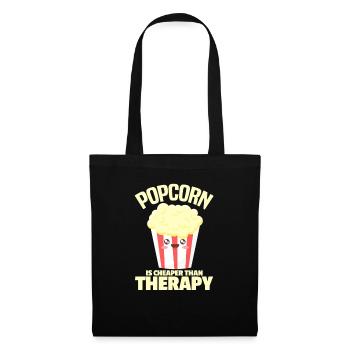 Popcorn - Tote Bag - black - Front
