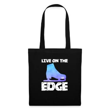 Patinage artistique Patinage sur glace Patinage sur glace - Sac en tissu - noir - Devant