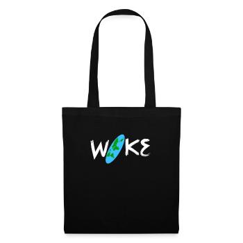 Flat Earth - Tote Bag - black - Front