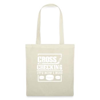 Bâton de hockey - Sac en tissu - nature - Devant
