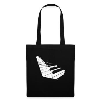 Piano Piano Pianist Pianist Music Gift - Tote Bag - black - Front