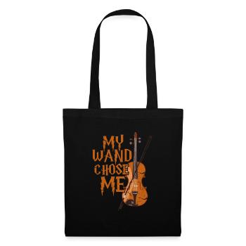 Violin violin orchestra violinist gift - Tote Bag - black - Front