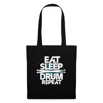 Drums - Tote Bag - black - Front