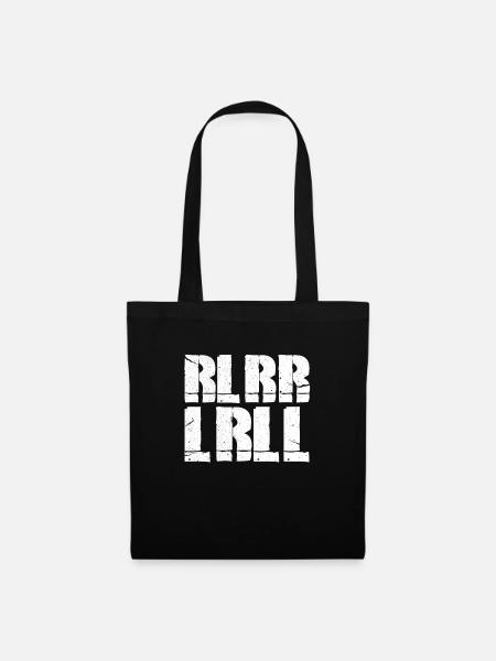 Drums RLRR Drummer Drummer Gift - Tote Bag - black